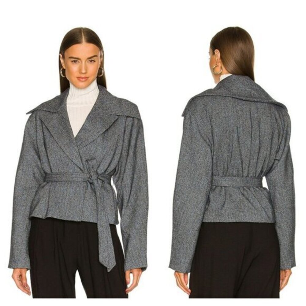 EAVES Clover Jacket - Black & Blue Multi